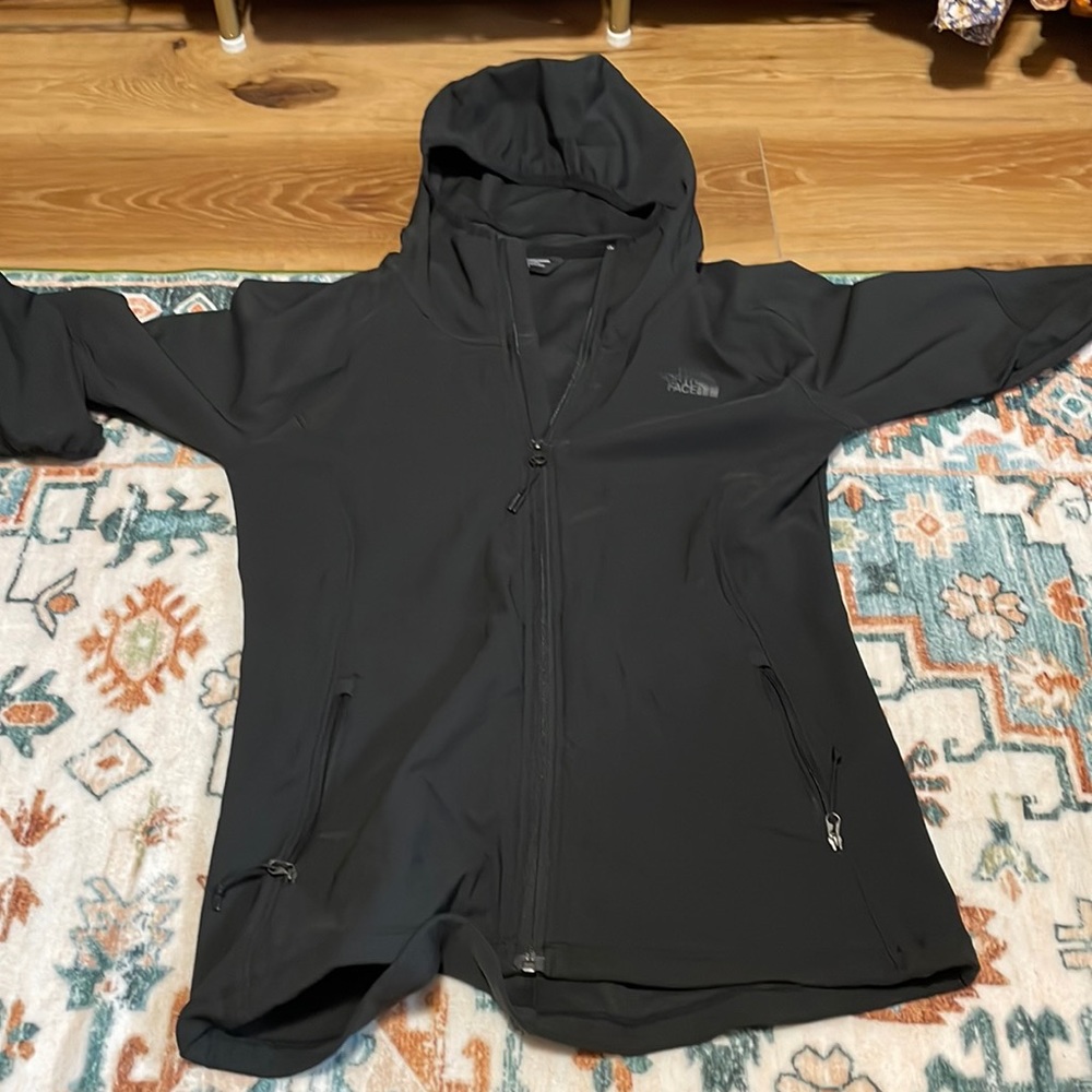 The North Face windbreaker shell running jacket small black